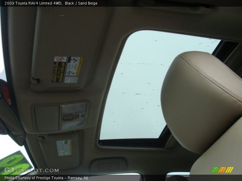 Black / Sand Beige 2009 Toyota RAV4 Limited 4WD