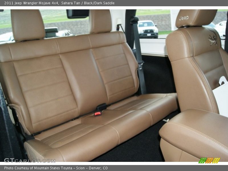 Sahara Tan / Black/Dark Saddle 2011 Jeep Wrangler Mojave 4x4