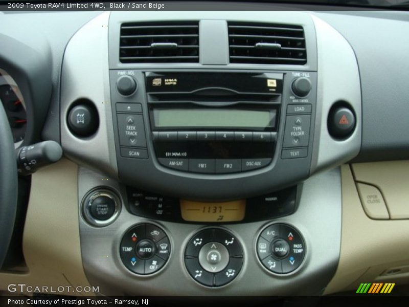Black / Sand Beige 2009 Toyota RAV4 Limited 4WD