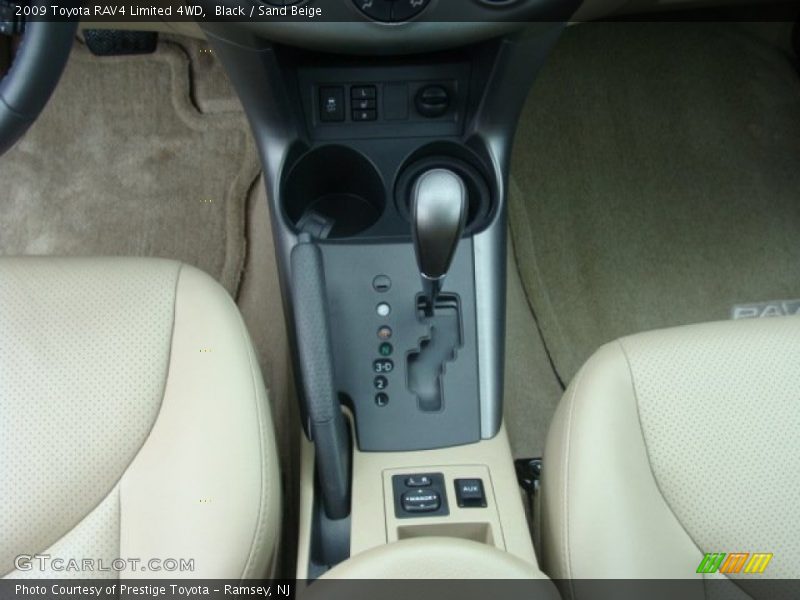 Black / Sand Beige 2009 Toyota RAV4 Limited 4WD