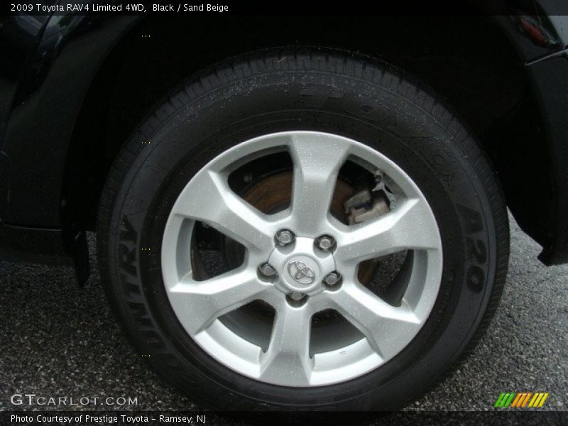 Black / Sand Beige 2009 Toyota RAV4 Limited 4WD