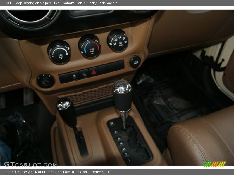 Sahara Tan / Black/Dark Saddle 2011 Jeep Wrangler Mojave 4x4