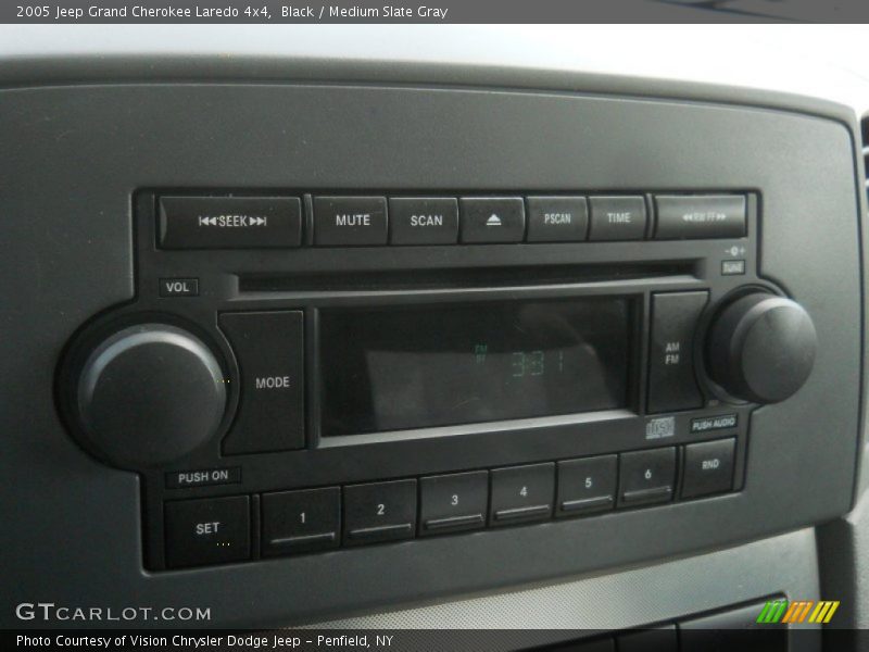 Black / Medium Slate Gray 2005 Jeep Grand Cherokee Laredo 4x4