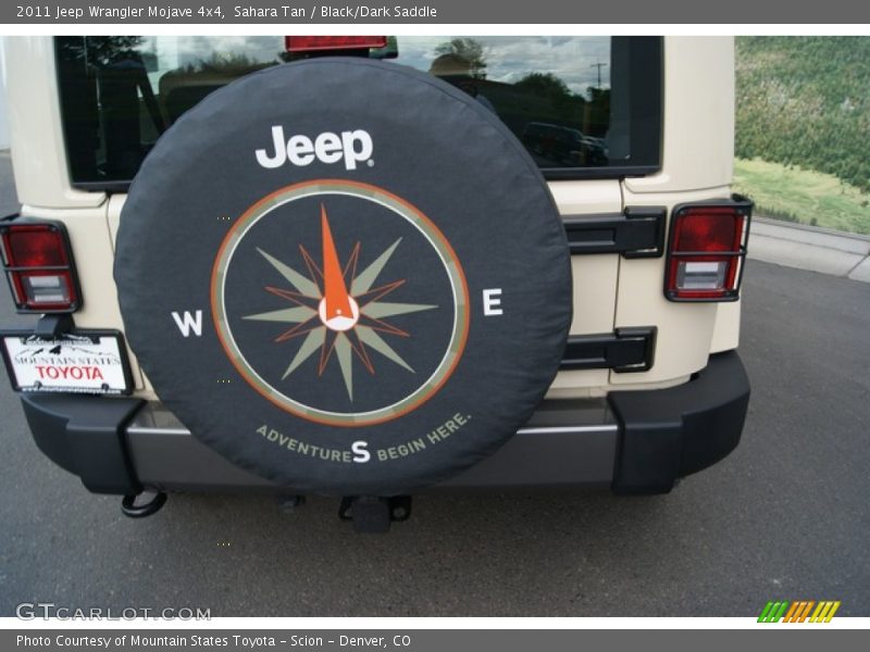 Sahara Tan / Black/Dark Saddle 2011 Jeep Wrangler Mojave 4x4