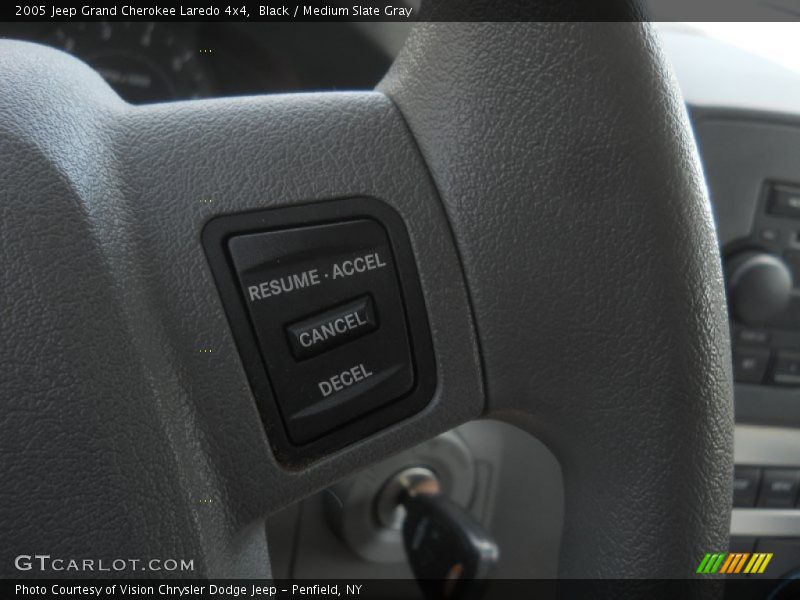 Black / Medium Slate Gray 2005 Jeep Grand Cherokee Laredo 4x4
