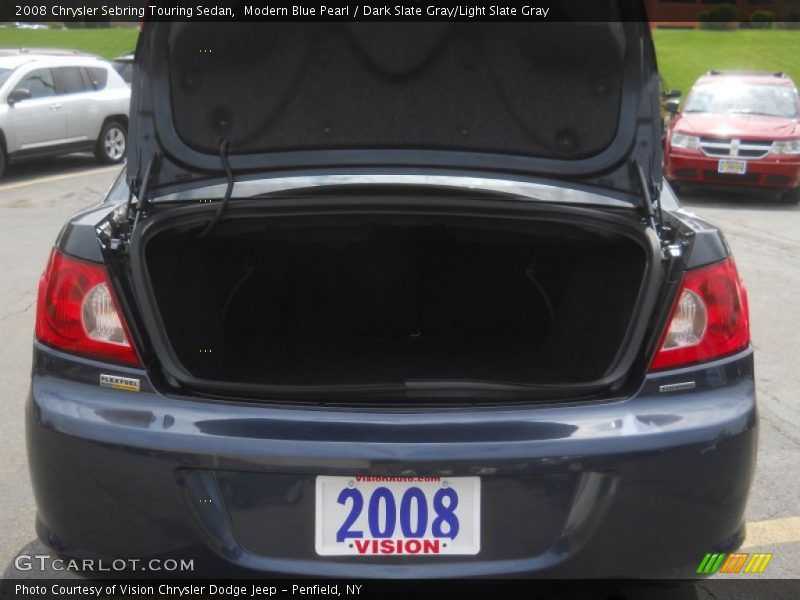 Modern Blue Pearl / Dark Slate Gray/Light Slate Gray 2008 Chrysler Sebring Touring Sedan