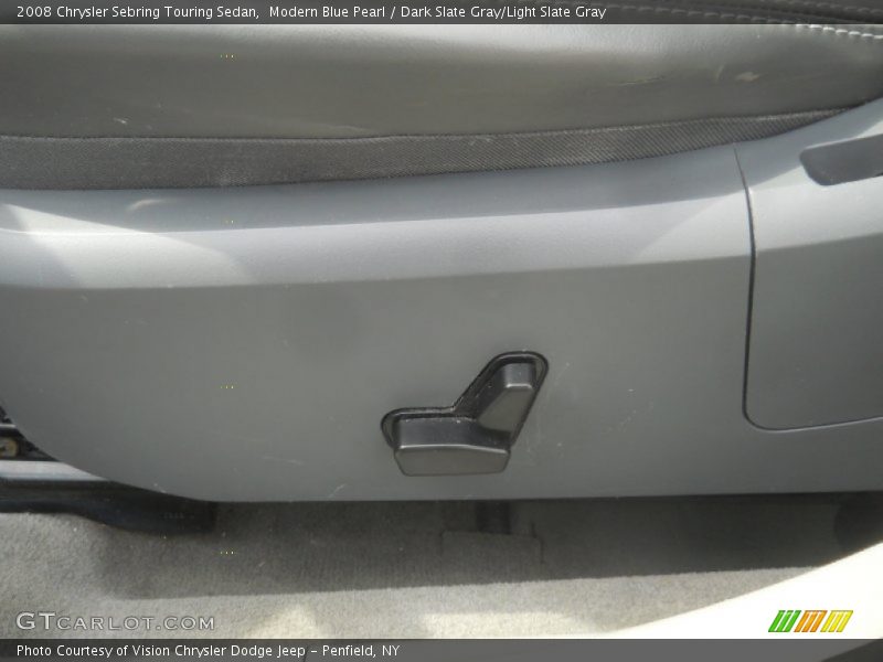 Modern Blue Pearl / Dark Slate Gray/Light Slate Gray 2008 Chrysler Sebring Touring Sedan