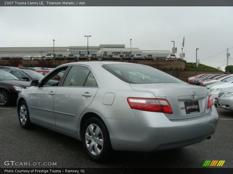 Titanium Metallic / Ash 2007 Toyota Camry LE