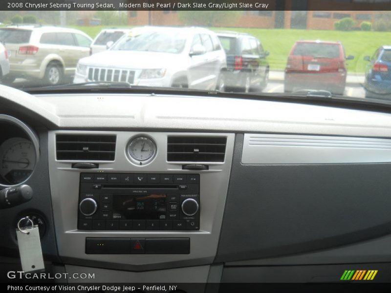 Modern Blue Pearl / Dark Slate Gray/Light Slate Gray 2008 Chrysler Sebring Touring Sedan