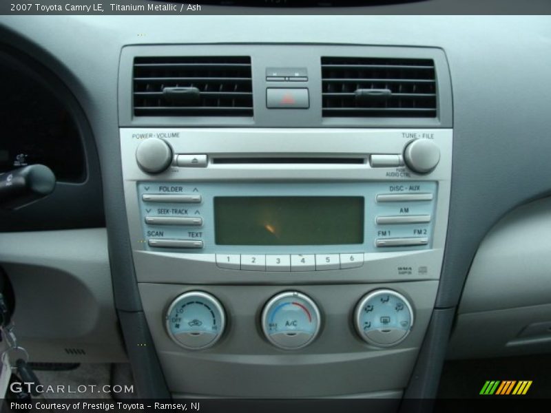 Titanium Metallic / Ash 2007 Toyota Camry LE