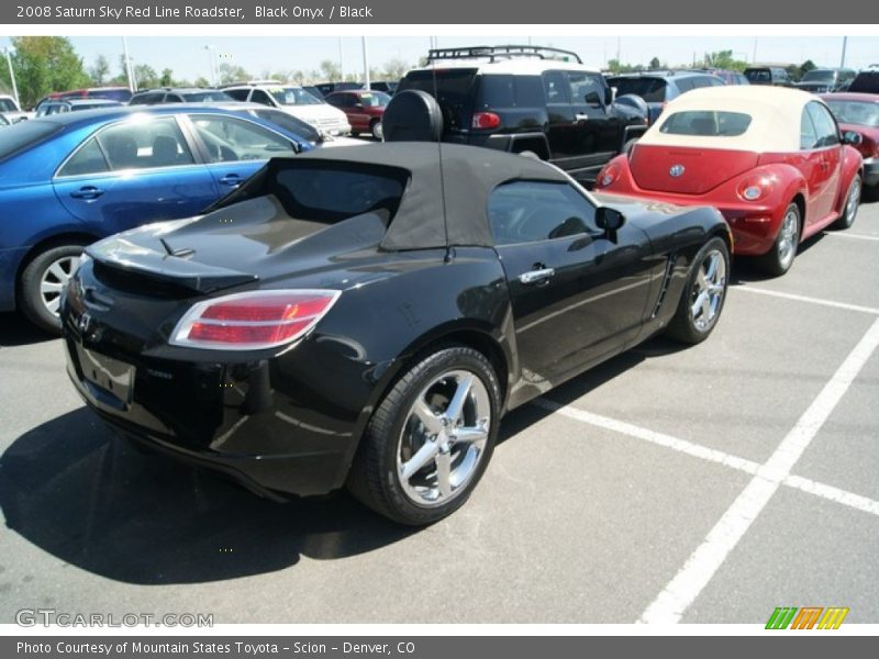 Black Onyx / Black 2008 Saturn Sky Red Line Roadster