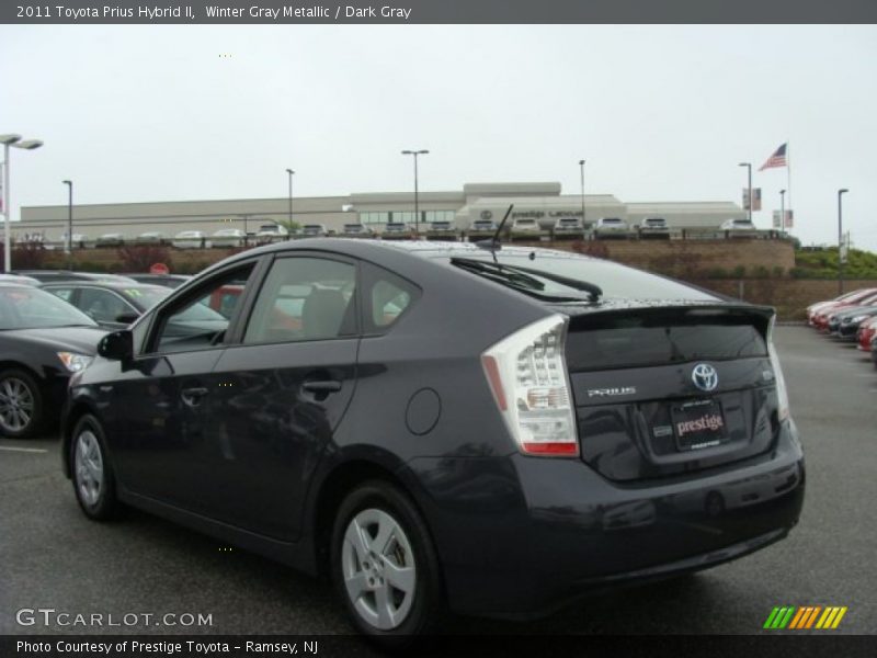 Winter Gray Metallic / Dark Gray 2011 Toyota Prius Hybrid II