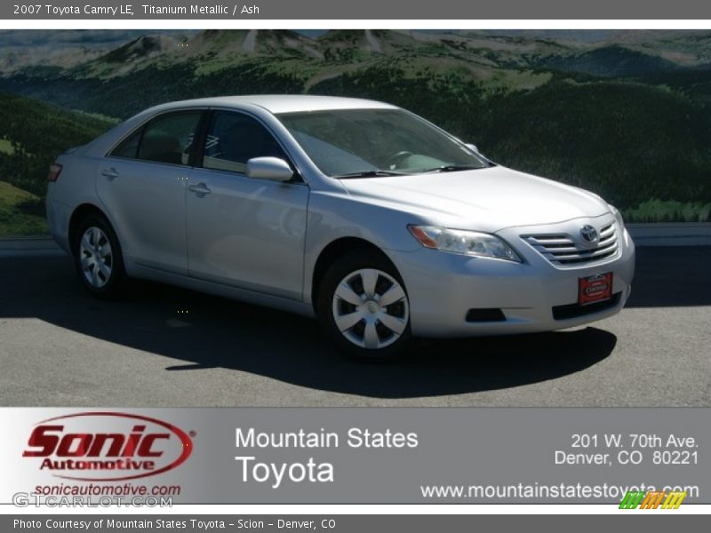 Titanium Metallic / Ash 2007 Toyota Camry LE