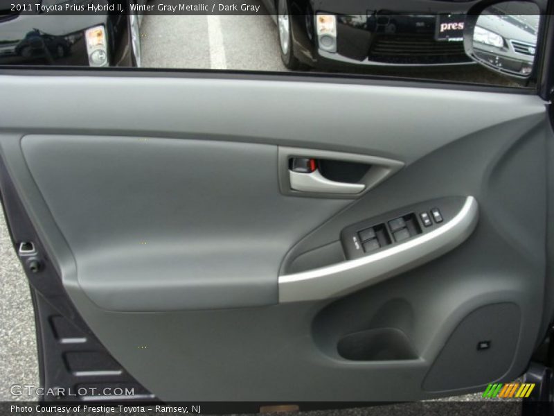 Winter Gray Metallic / Dark Gray 2011 Toyota Prius Hybrid II