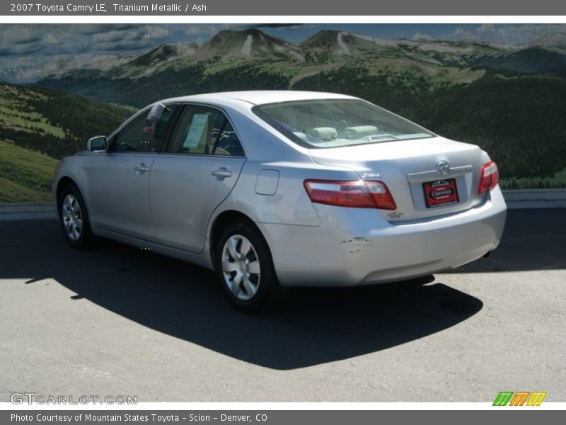 Titanium Metallic / Ash 2007 Toyota Camry LE
