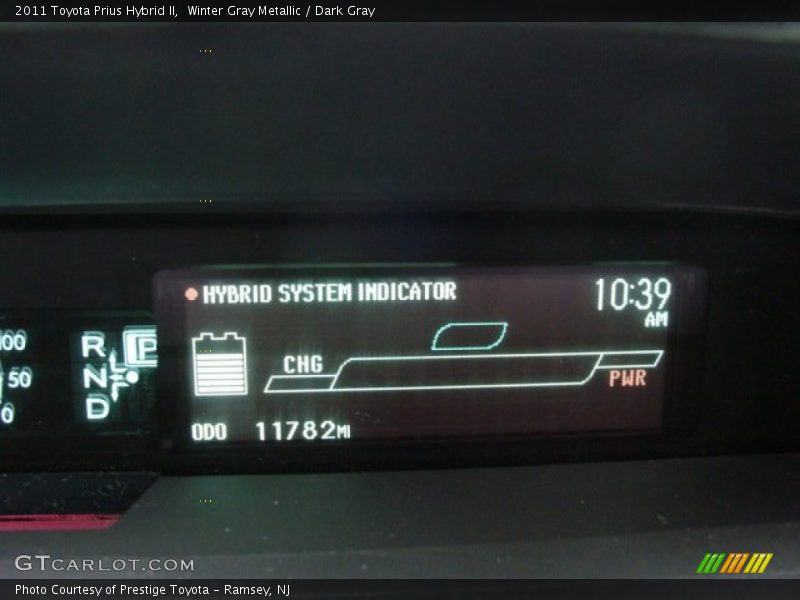 Winter Gray Metallic / Dark Gray 2011 Toyota Prius Hybrid II