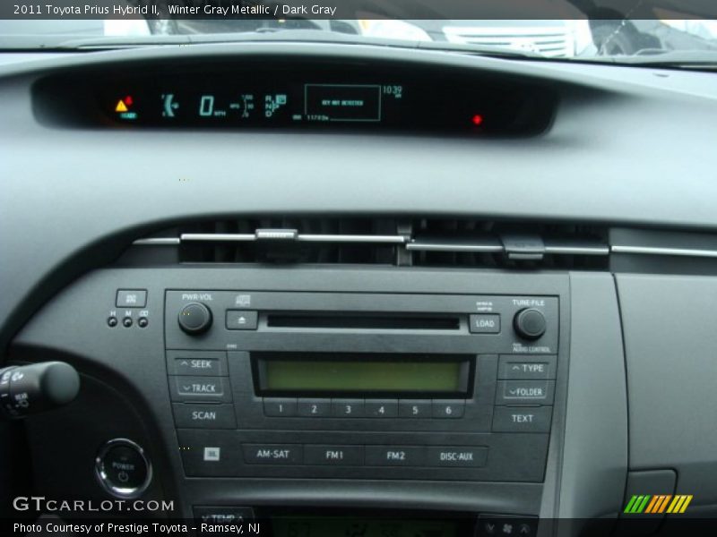 Winter Gray Metallic / Dark Gray 2011 Toyota Prius Hybrid II