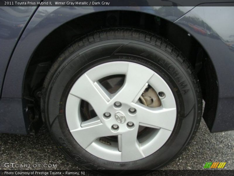 Winter Gray Metallic / Dark Gray 2011 Toyota Prius Hybrid II
