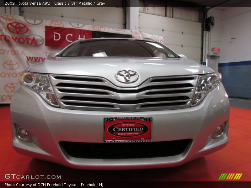 Classic Silver Metallic / Gray 2009 Toyota Venza AWD