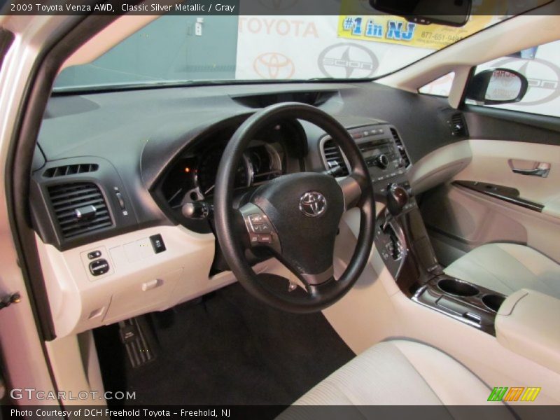 Classic Silver Metallic / Gray 2009 Toyota Venza AWD