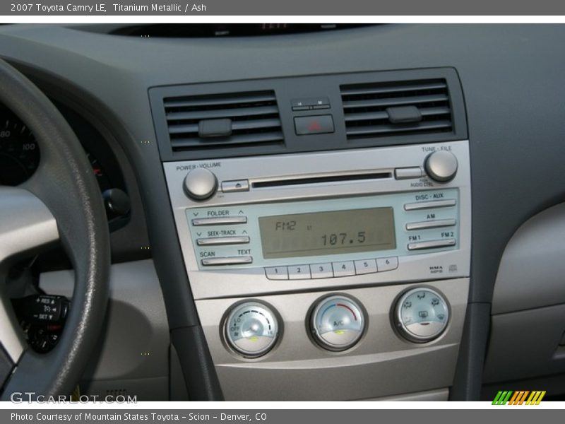 Titanium Metallic / Ash 2007 Toyota Camry LE
