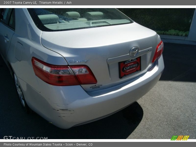 Titanium Metallic / Ash 2007 Toyota Camry LE
