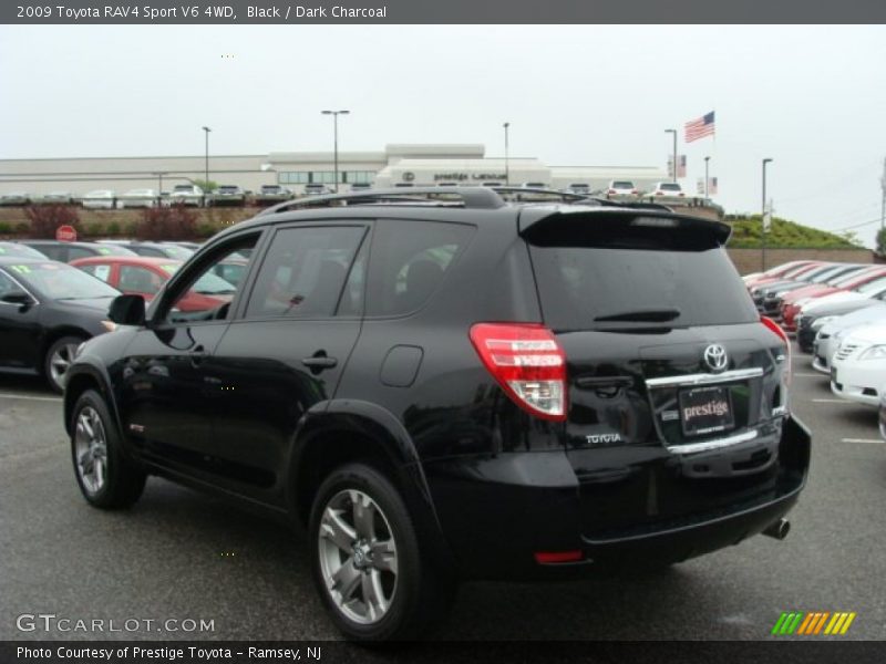 Black / Dark Charcoal 2009 Toyota RAV4 Sport V6 4WD