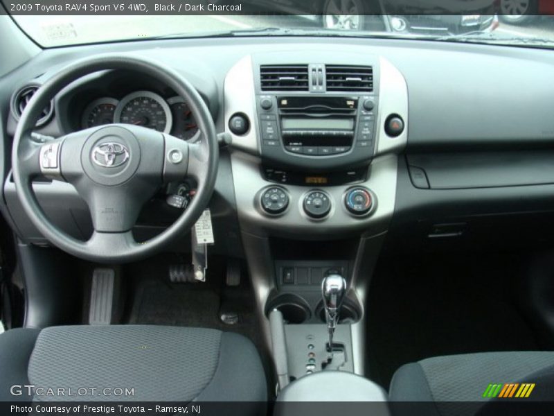Black / Dark Charcoal 2009 Toyota RAV4 Sport V6 4WD
