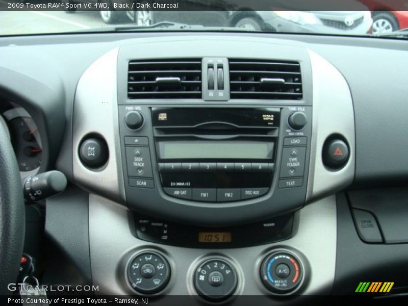 Black / Dark Charcoal 2009 Toyota RAV4 Sport V6 4WD