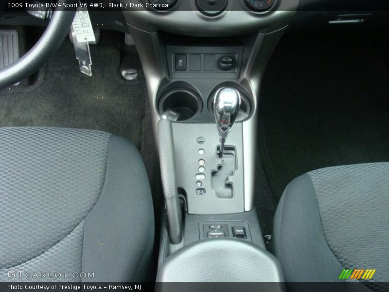 Black / Dark Charcoal 2009 Toyota RAV4 Sport V6 4WD