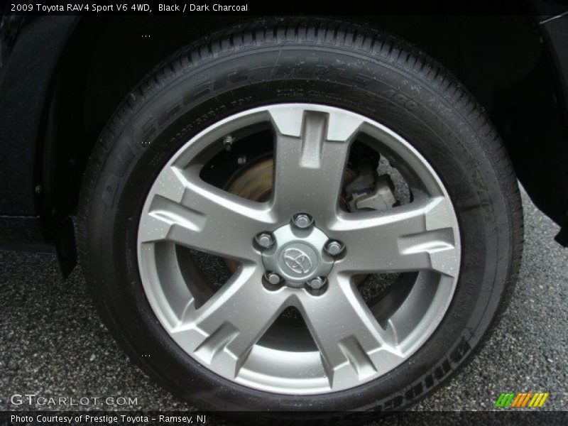 Black / Dark Charcoal 2009 Toyota RAV4 Sport V6 4WD