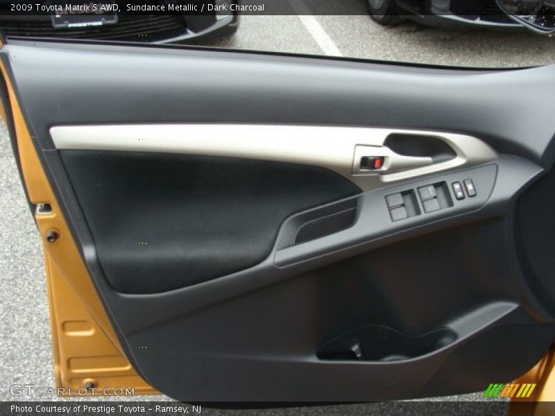 Sundance Metallic / Dark Charcoal 2009 Toyota Matrix S AWD