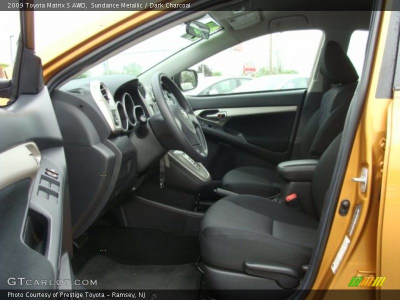 Sundance Metallic / Dark Charcoal 2009 Toyota Matrix S AWD