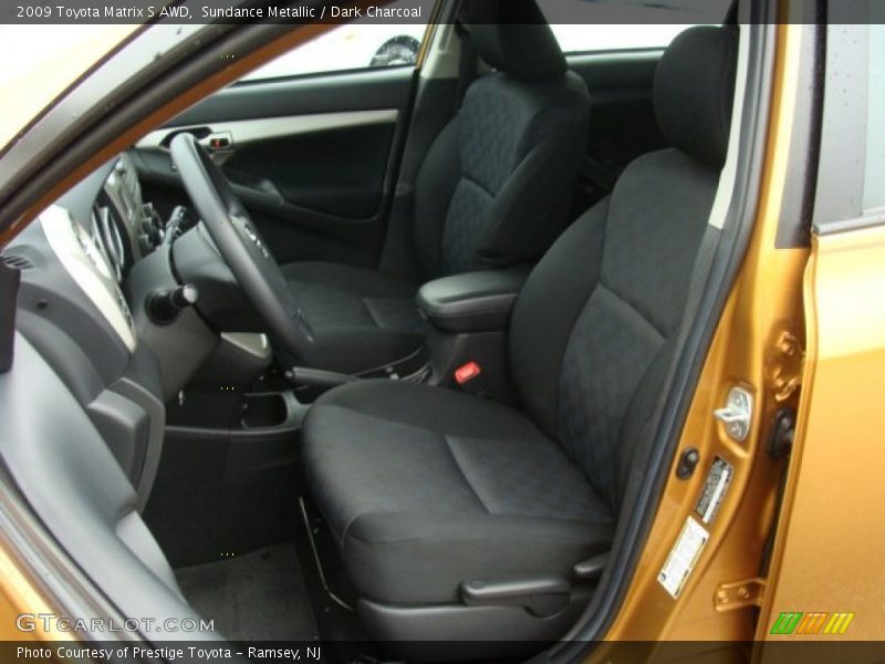 Sundance Metallic / Dark Charcoal 2009 Toyota Matrix S AWD