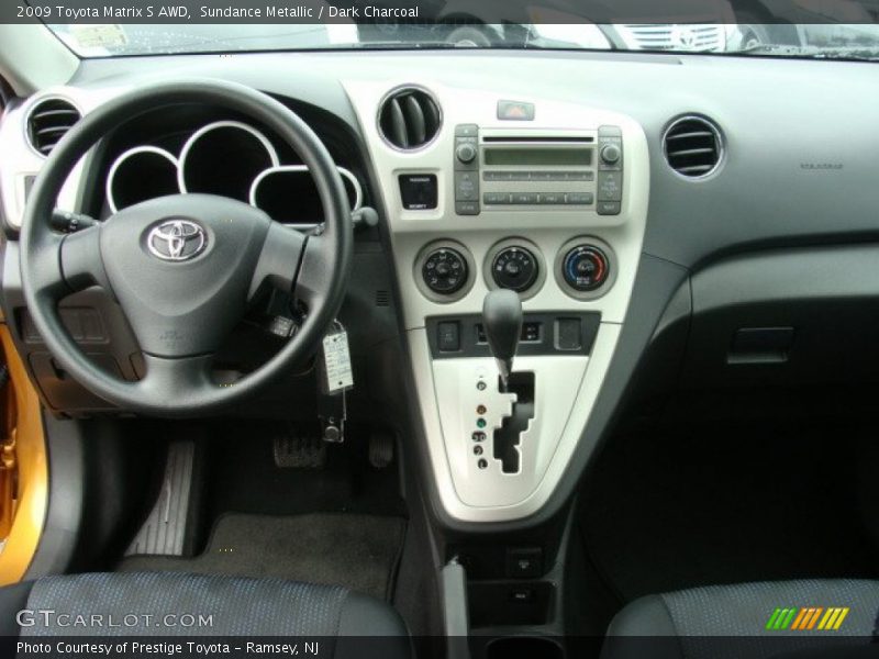 Sundance Metallic / Dark Charcoal 2009 Toyota Matrix S AWD
