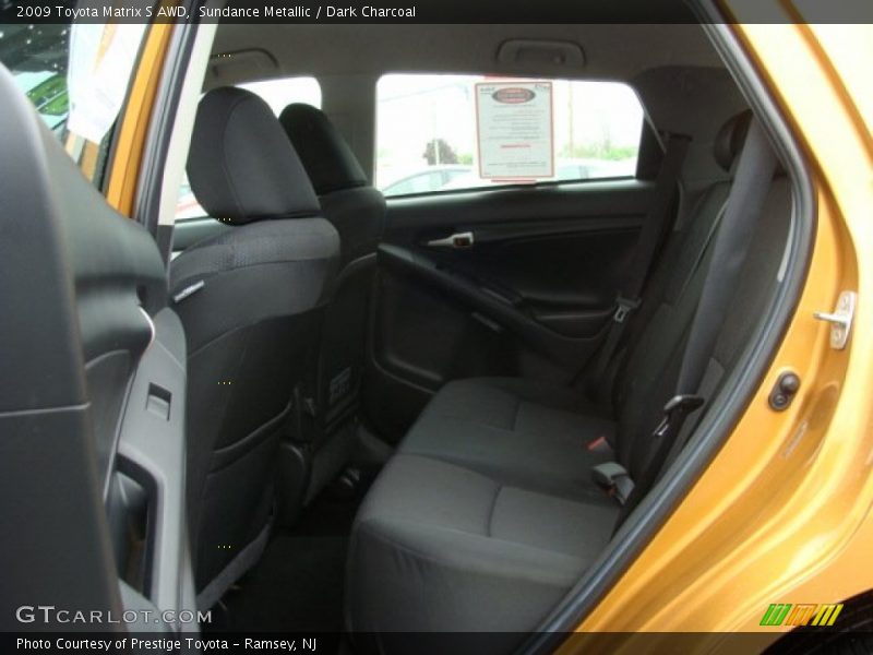 Sundance Metallic / Dark Charcoal 2009 Toyota Matrix S AWD