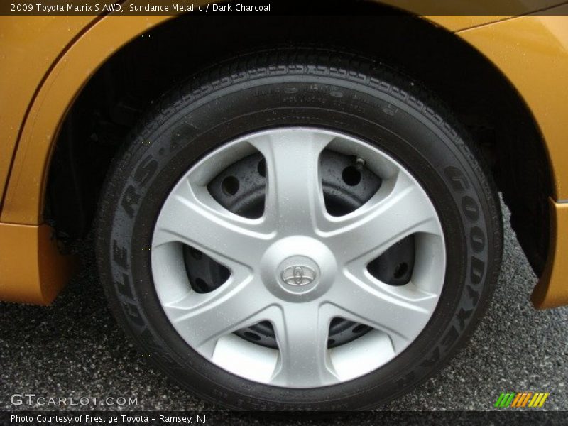 Sundance Metallic / Dark Charcoal 2009 Toyota Matrix S AWD