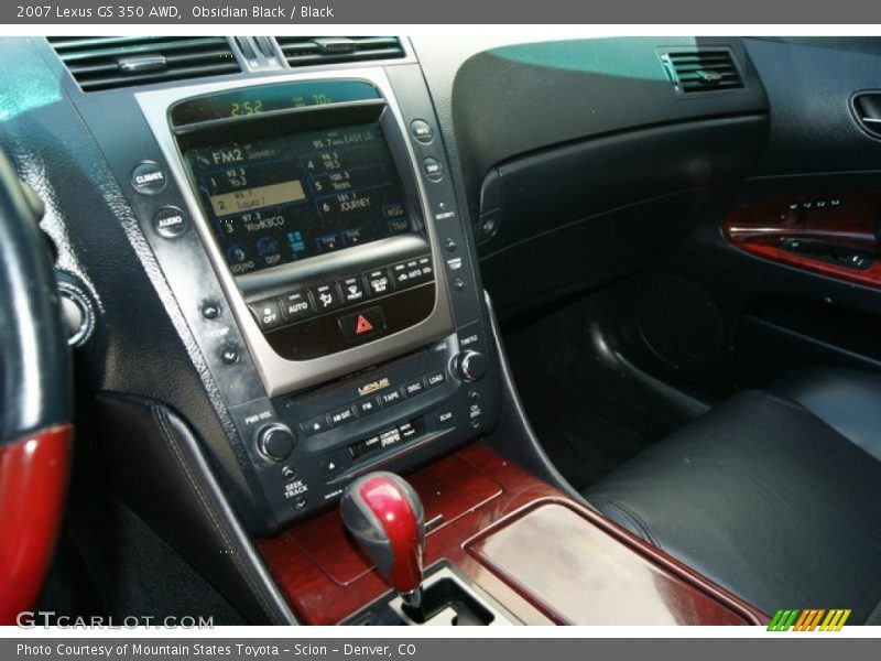 Obsidian Black / Black 2007 Lexus GS 350 AWD