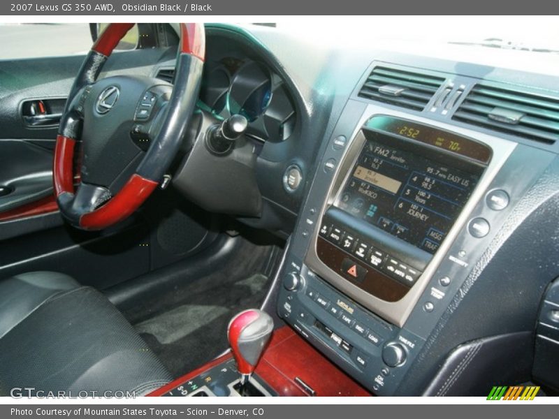 Obsidian Black / Black 2007 Lexus GS 350 AWD
