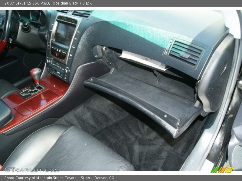 Obsidian Black / Black 2007 Lexus GS 350 AWD