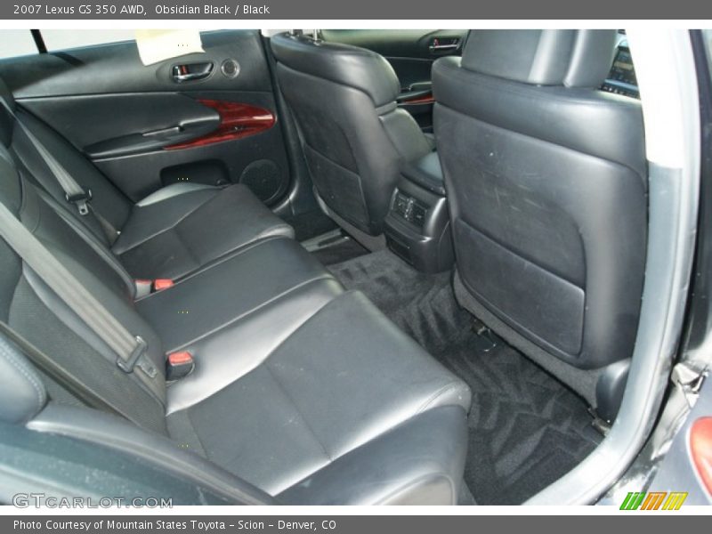 Obsidian Black / Black 2007 Lexus GS 350 AWD