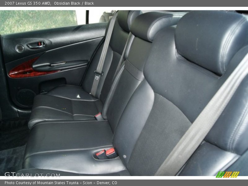 Obsidian Black / Black 2007 Lexus GS 350 AWD