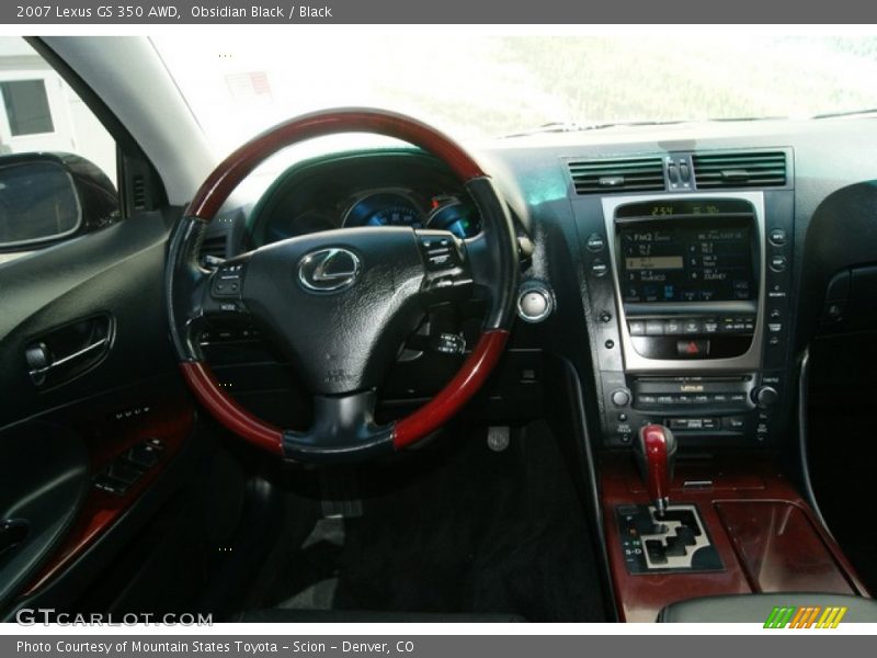 Obsidian Black / Black 2007 Lexus GS 350 AWD