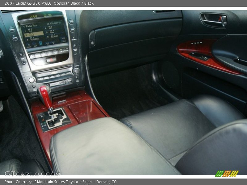 Obsidian Black / Black 2007 Lexus GS 350 AWD