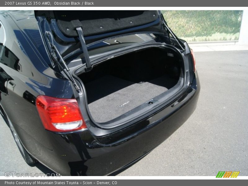 Obsidian Black / Black 2007 Lexus GS 350 AWD