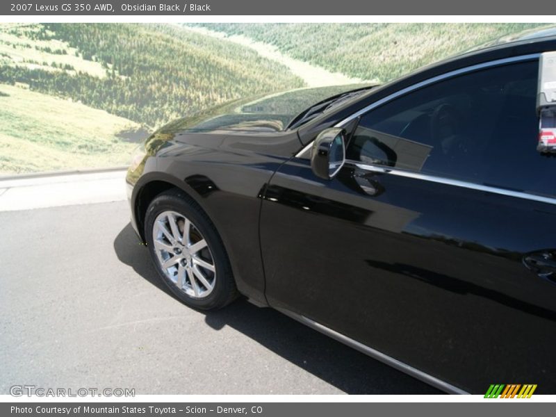 Obsidian Black / Black 2007 Lexus GS 350 AWD