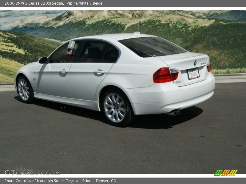Alpine White / Beige 2006 BMW 3 Series 330xi Sedan