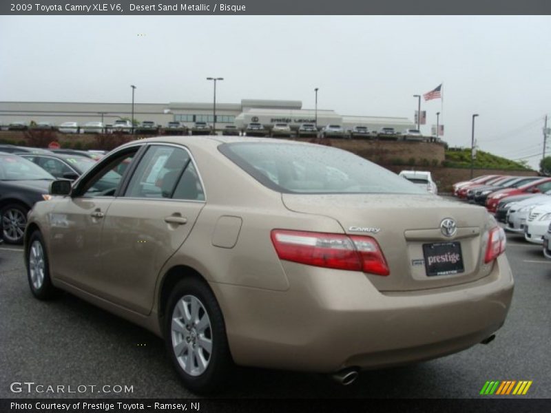 Desert Sand Metallic / Bisque 2009 Toyota Camry XLE V6