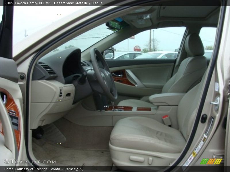Desert Sand Metallic / Bisque 2009 Toyota Camry XLE V6