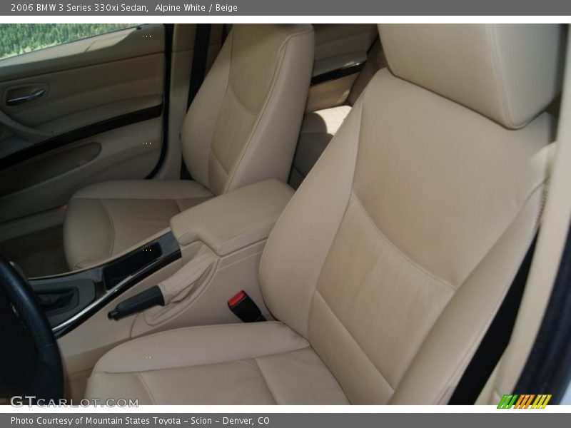 Alpine White / Beige 2006 BMW 3 Series 330xi Sedan